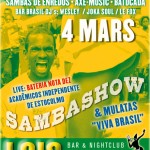 4 Mars: Bar Brasil Pre-Carnaval @ Lois