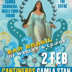 Next Bar Brasil Party "Festa de Iemanjá" 2 februari @ Cantineros