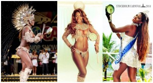 Cris Alves, Rio de Janeiro - Rainha de Carnaval do Bar Brasil Estocolmo 2014