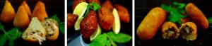 Coxinha - Kibe - Bolinho de mandioca