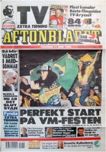 Aftonbladet 1998, 1:a sidan.