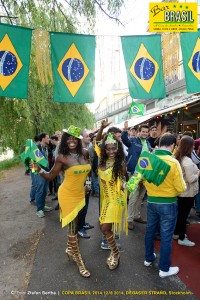 Bar Brasil Estocolmo - VM 2014. Lady & Maristella.