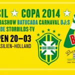Bar Brasil följer fotbolls-VM på Debaser Strand