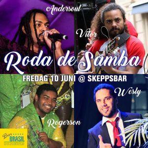 Roda de Samba på Bar Brasil - Skeppsbar 10 juni