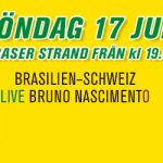 Bar Brasil Party 17 juni • VM 2018 Brasilien-Schweiz