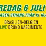 Brasilien-Belgien 6/7 • Bar Brasil Party kl 18-03